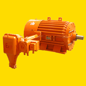 YBF系列風(fēng)機用高壓隔爆型三相異步電動機